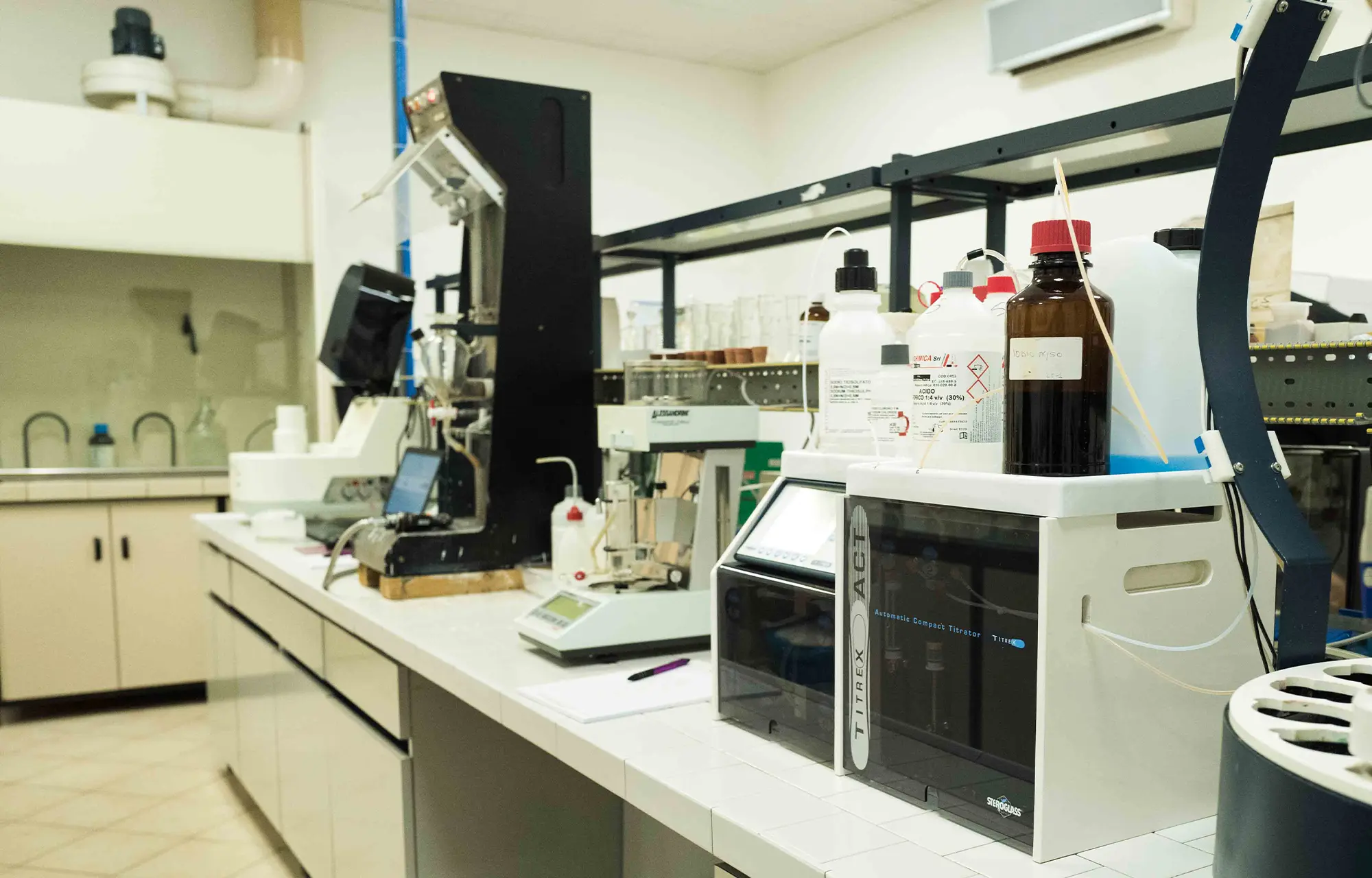 Laboratorio enologico